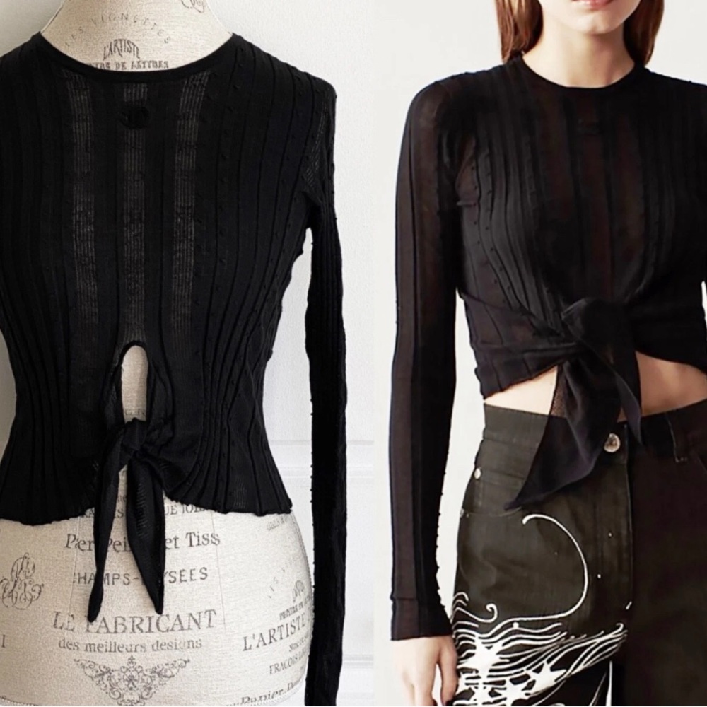 CHANEL Knit Tank Top